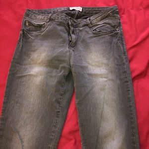 Grey jeans